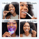 Snow Teeth Whitening Kit - Snow Teeth Whitening Serum and LED Mouthpiece Whitener, Formulated with Hydroxyapatite, Good for 6 Months - Wired Kit with 3 Wands by CozyNest Decor