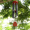 Memgift Sympathy Wind Chime for Loss of Brother - Beech Wood Memorial Wind Chime - Bereavement Gift for Loved One - Outdoor Remembrance Wind Chimes for Garden, Patio, Yard 32 Inch by CozyNest Decor