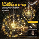 8 Pack Firework Lights 120 LED Copper Wire Firework Lights, 8 Modes Dimmable String LED Lights with Remote Control,Waterproof Hanging Fairy Lights for Party,Home,Christmas,Garden Outdoor Decoration by GreenHaven Gardens