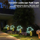 SunKite Solar Garden Lights - Coconut Solar Decorative Stake Lights Outdoor Waterproof Solar Neon Lights for Garden,Yard, Lawn, Pathway,Patio,Backyard,Pool,Hawaii Decor(2 Pack) by GreenHaven Gardens