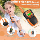 Vvinca Kids Walkie Talkies Rechargeable Toys Gifts for Ages 3 4 5-7 8-12 Year Old Boy Girl Halloween with Flashlight 22 Channel 2 Way Radio, 3 KM Long Range Walkie Talkie for Adventure Game Camping by TinyTreasures Baby Boutique