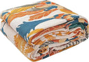 Boho Throw Blanket for Bed - 100% Pure Cotton Ultra Soft Rustic Quilt - Farmhouse Decor Bed Blankets, All Season Rustic Throw for Sofa Couch Chair(60"×80", Floral Bird) by CozyNest Decor