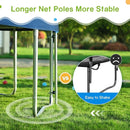 Zupapa Trampolines No-Gap Design 1500 LBS Weight Capacity 16 15 14 12 10 8FT for Kids Children with Safety Enclosure Net Outdoor Backyards Large Recreational Trampoline by TinyTreasures Baby Boutique