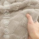 Bedsure GentleSoft King Size Blanket for Bed - Super Soft Cozy Blankets for Women Men Girls, Large Fuzzy Fleece Throw for Bedroom Decor, Light Brown,108x90 Inches by CozyNest Decor