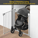 Easy Step Walk-Thru Baby Gate – Adjustable Safety Gate for Babies & Pets, Pressure Mount Kit, Includes Wall Cups – 29.7 to 32W x 30.5H inches, CPC Certified by TinyTreasures Baby Boutique