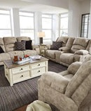 Signature Design by Ashley Bolanburg Farmhouse Lift Top Coffee Table with Drawers, Antique Cream & Brown by CozyNest Decor