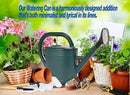 Watering Can 1 Gallon for Indoor Plants, Garden Watering Cans Outdoor Plant House Flower, Gallon Watering Can Large Long Spout with Sprinkler Head (Green) by GreenHaven Gardens