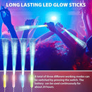 28 Pcs Sparkler Firework Sticks Glow Fiber Optic Wands, LED Flashing Sticks Light Up Toy for Adults Kids, Glow in The Dark Party Supplies Favor Bulk Magic Rave Decoration for Wedding Christmas Easter by TinyTreasures Baby Boutique