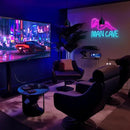Man Cave Neon Signs Man Cave Neon Lights Sign USB Powered Dimmable LED Light for Bedroom Game Room Bar Pub Club Wall Decor Party by CozyNest Decor