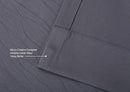 MIUCO Blackout Curtains Room Darkening Textured Grommet Window Curtains for Living Room 2 Panels 52x63 Inch Dark Grey by TinyTreasures Baby Boutique