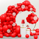 JOYIN 150 Pcs Red Balloons, Different Sizes 18 12 10 5 Inch Red Latex Balloon Arch Kit with Instruction for Birthday Party Decoration Graduation Wedding Holiday by TinyTreasures Baby Boutique