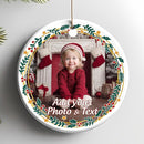 Personalized Baby Christmas Ornament 2025 - Custom New Baby Photo Ornaments - Sweet Gift for New Parents, Mom, Dad - Christmas, Birthday Gift for Babies, Boy, Girls, Family, Grandparents by TinyTreasures Baby Boutique