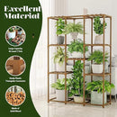 Plant Stand Indoor Outdoor Plant Shelf Tall Plant Stands Hanging Plant Holder Plant Decor Wood Plant Table for Plants in Living Room Garden Balcony by GreenHaven Gardens