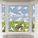 9 Sheets Bird Window Clings, Protect and Save Bird Strikes Window Stickers, Glass Door Stickers Decals, Stop Birds Flying into Windows Accessories Home Decorations by CozyNest Decor