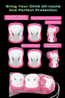 XJD Kids Bike Helmet,Multi-Sport Protective Gear Set for 3-5-8-14 Years Boys Girls with Knee and Elbow Pads Wrist Guards fit Roller Skates,Cycling,Skateboarding,Skating Scooter by TinyTreasures Baby Boutique