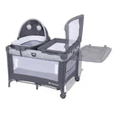Baby Trend Nursery Den Playard with Snooze Pod and Flip Over Changer, Diamond Sage by TinyTreasures Baby Boutique