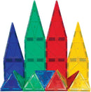 CreateOn Crayola Bold Magnetic Tiles, Building Set for Kids, Magnetic Tiles, Kids’ Building Toys, STEM and Montessori Toys for Boys and Girls Ages 3+, 24-Piece Set (Bold) by TinyTreasures Baby Boutique
