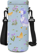 AUPET Water Bottle Bag Carrier,24oz/32oz Insulated Neoprene bottle Sling Holder Case Pouch Cover for 1000ML/750ML Bottles with Shoulder Strap for walking by TinyTreasures Baby Boutique