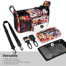 TOPDesign Universal Baby Stroller Organizer, Stroller Caddy with Detachable Mesh Bag & Heightened Insulated Cup Holders & Non-Slip Secure Hooks Accessories, Fits Most Strollers (Five Petal Flower) by TinyTreasures Baby Boutique