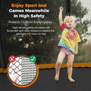 Tatub Large Trampolines Outdoor 10 12 14 15 16FT for Kids and Adults,Outdoor Recreational Pumpkin Trampolines with Curved Poles and Safety Enclosure Net, Basketball Hoop, Ladder by TinyTreasures Baby Boutique