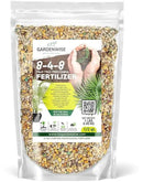 8-4-8 Professional Palm Tree Fertilizer Plant Food; for Indoor Potted Plants and Outdoor Landscape Palm Trees; Quick-Release Nitrogen Fertilizer and Continuous Feeding (1/2 Quart) by GreenHaven Gardens