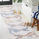 JONATHAN Y Machine-Washable Cream/Multi Runner Rug, 2x8, Kingdarr T-Rex Modern, Casual, Kids & Novelty for Living Room, Dining Room, Bedroom, Kitchen Easy-Cleaning, Non-Shedding (KDW103A-28) by CozyNest Decor
