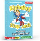Alphabet Slap Jack® | Play 4 Alphabet Games Including Alphabet Go Fish, Slapjack, ABC Letter Matching or Flash Cards | Learn Upper & Lowercase Letters and Sounds | Build CVC Words | PreK to 1st Grade by TinyTreasures Baby Boutique