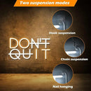 Don't Quit LED Neon Sign for Wall Decor, DO IT Neon Lights Party Decorations, USB Powered Switch Neon Lights lighting adjustable for Office Room, Gym Room, Man Cave, Gamer Room by CozyNest Decor