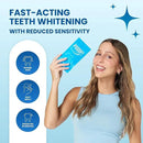 POOOF! Dissolving Teeth Whitening Strips by Dr. Bill Dorfman | 12% Hydrogen Peroxide | No-Slip Melt-Away Advanced Seal | Fast Stain Removal | Enamel & Sensitive Safe | 20 Ct (10-Day) | Polar Mint by CozyNest Decor
