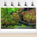 Underwater Fish Tank Background Grass Leaves with Pebbles Exquisite Aquarium Background Vivid Green Aquatic Plant Stone River Bed Terrarium Background Underwater Dead Wood Tank Background 48x24in by GreenHaven Gardens