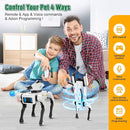 Shoot Robot Dog - Interactive STEM Pet with Voice Control, 30+ Actions & APP Programming, Durable Design for Kids Age 6+ (Compatible with iOS/Android) by TinyTreasures Baby Boutique