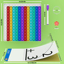 Math Games for Kids - Flash Cards for Kids - Pop it Practice with Addition, Subtraction, Multiplication & Division - Ideal for Math Learning and Skill Building. by TinyTreasures Baby Boutique