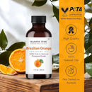 Majestic Pure Brazilian Orange Essential Oil with Glass Dropper - 1 Fl Oz - 100% Pure and Natural Brazilian Orange Oil - Premium Grade Essential Oils for Diffuser, Aromatherapy, Soap and Candle Making by CozyNest Decor