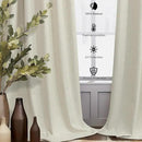 Neutral Blackout Nursery Curtains 102 Inches Long for Living Room Divider 2 Panel Weather Blocking Light Lightweight Blackout Curtains for Sliding Doorway Bedroom Darkening Tan Beige Thick Linen Drape by CozyNest Decor