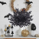 Sggvecsy 15 Pcs Babys Breath Artificial Flowers Gypsophila Bouquets Bulk Real Touch Fake Silk Flowers for Home Halloween Wedding DIY Floral Arrangement Table Centerpiece Festival Decoration (Black) by CozyNest Decor