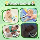 TKY Baby Bath Thermometer with Floating Toys - Digital Water & Room Temperature Monitor, Rechargeable Thermometer with Alerts for Newborn Bath Essentials, Infant Safety by TinyTreasures Baby Boutique