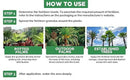8-4-8 Professional Palm Tree Fertilizer Plant Food; for Indoor Potted Plants and Outdoor Landscape Palm Trees; Quick-Release Nitrogen Fertilizer and Continuous Feeding (1/2 Quart) by GreenHaven Gardens