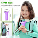 Microscope for Kids 200x Zoom 2-Inch HD Kids Microscope Camera - STEM Learning Kit | Portable Science Tool | Perfect for Ages 3-12 Girls | Purple by TinyTreasures Baby Boutique