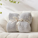 Snuggle Sac Queen Size Bedding Blanket Grey Color, Super Soft Warm Blankets for Bed, Living Room, Luxurious Microfiber Blanket Dupes, Heather Grey, 90x90 inches by TinyTreasures Baby Boutique