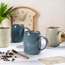 GBHOME Large Coffee Mugs Set of 4, 18oz Handmade Ceramic Coffee Mugs Set with Gradient color for Latte/Tea/Beer/Hot Cocoa, Dishwasher & Microwave Safe, Multi-Color by CozyNest Decor