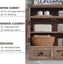Bathroom Wall Cabinet, Farmhouse 24" Wide Medicine Cabinet with Drawer, Adjustable Shelf, Double Barn Doors, Storage Cabinets for Bathroom, Kitchen, Living Room, Rustic Brown by CozyNest Decor