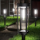Solar Pathway Lights Outdoor Solar Lights Outdoor, IP65 Waterproof Auto On/Off Solar Garden Lights Solar Powered Landscape Lighting for Yard Walkway Driveway Pathway (Cool White, 2pack) by CozyNest Decor