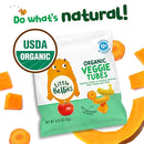 Little Bellies Organic Veggie Tubes Toddler Snack (Pack of 7 x 0.42 oz Individual Packs) by TinyTreasures Baby Boutique