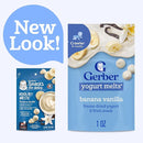 Gerber Baby Snacks Yogurt Melts, Banana Vanilla, 1 Ounce (Pack of 7) by TinyTreasures Baby Boutique