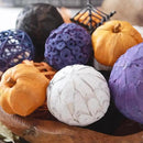 ANDALUCA Large Decorative Halloween Fall Vase Filler Bag with Orbs, Balls (Purple Orange) by CozyNest Decor