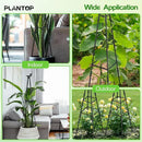 2 Pack Garden Obelisk Trellis for Climbing Plants | 79 Inches Tall Rustproof Metal Plant Support Trellis | Adjustable Garden Tower Trellis for Indoor Outdoor Vines Vegetables Flowers by GreenHaven Gardens