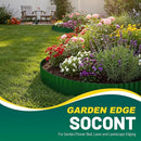 Corrugated Metal Garden Edging, 6"×40Ft Durable Landscape Border for Garden, Lawn, Flower Beds and Paver Edging (Green) by GreenHaven Gardens