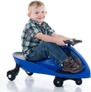 Wiggle Car - Ride on Toy for Ages 3 and Up - Toddler Ride on Toys with no Batteries, Gears, or Pedals Just Twist, Wiggle, and Go by Lil’ Rider (Blue) by TinyTreasures Baby Boutique