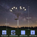 6-Pack Solar Garden Lights, 48 LED Solar Lights Outdoor for Garden Decor, Waterproof Firefly Light Outdoor (Sway by Wind), Swaying Light for Outside Yard Pathway Landscape Decorations (Cool White) by GreenHaven Gardens