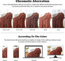 NEWCOSPLAY Super Soft Throw Blanket Coffee Premium Silky Flannel Fleece 3D Clouds Stylish Jacquard Lightweight Bed Blanket All Season Use 350GSM (Coffee, Throw(50"x60")) by CozyNest Decor